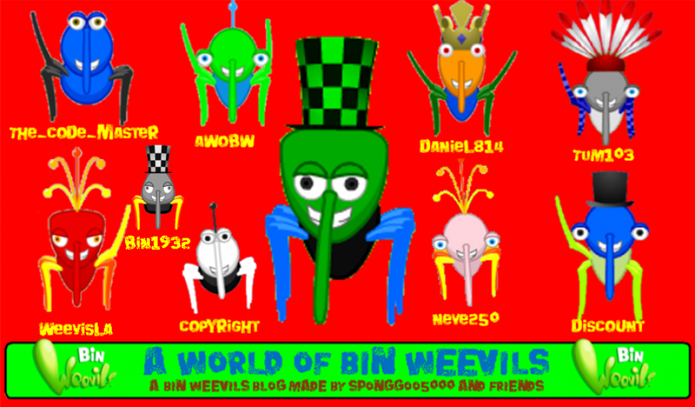 A World Of Bin Weevils